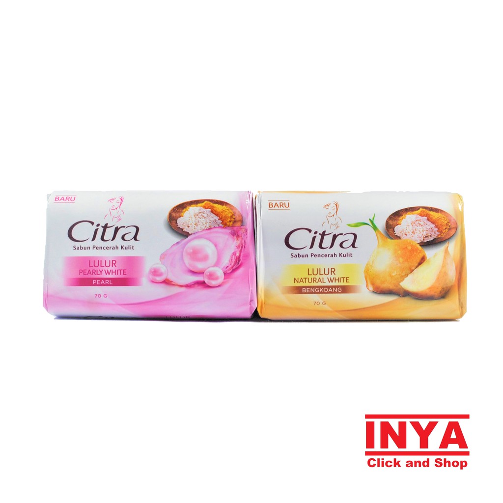 CITRA BENGKOANG LULUR NATURAL WHITE SABUN PENCERAH KULIT 70gr - Sabun Batang