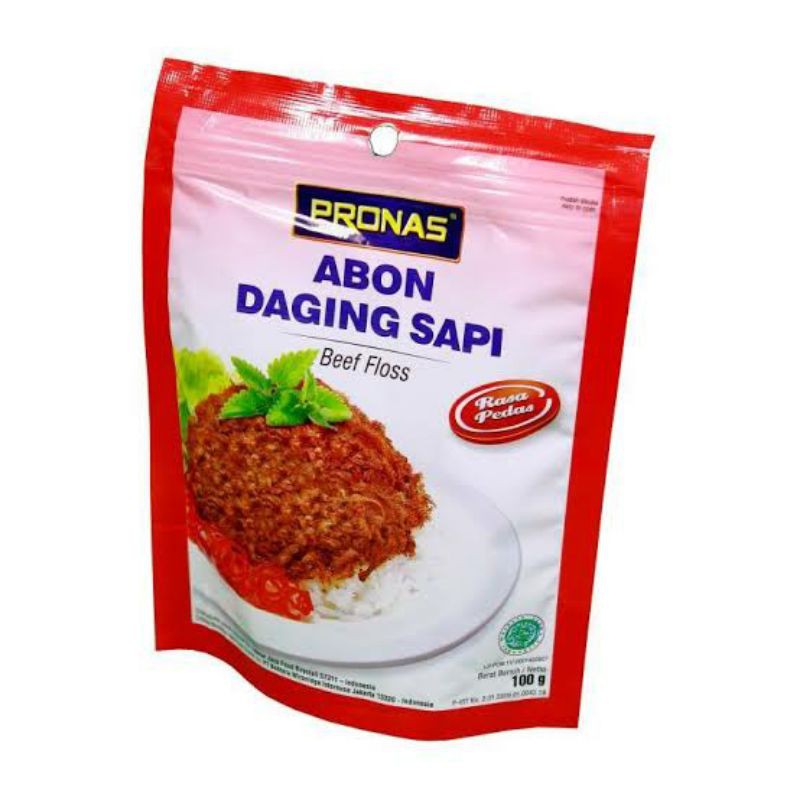 Pronas abon daging sapi 100 gram