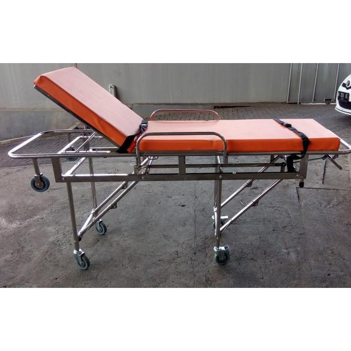 Jual Strecher Stretcher Brankar Bed Ranjang Tempat Tidur Pasien ...