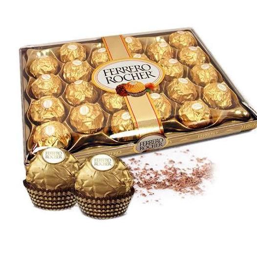 

FERRERO ROCHER 24 PCS / COKELAT FERRERO ROCHER / COKELAT HAZELNUT