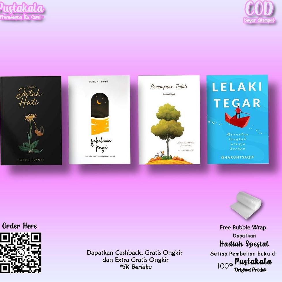 Novel Pernah Jatuh Hati Sebelum Pagi Perempuan Teduh Lelaki Tegar (ART. Y5270)