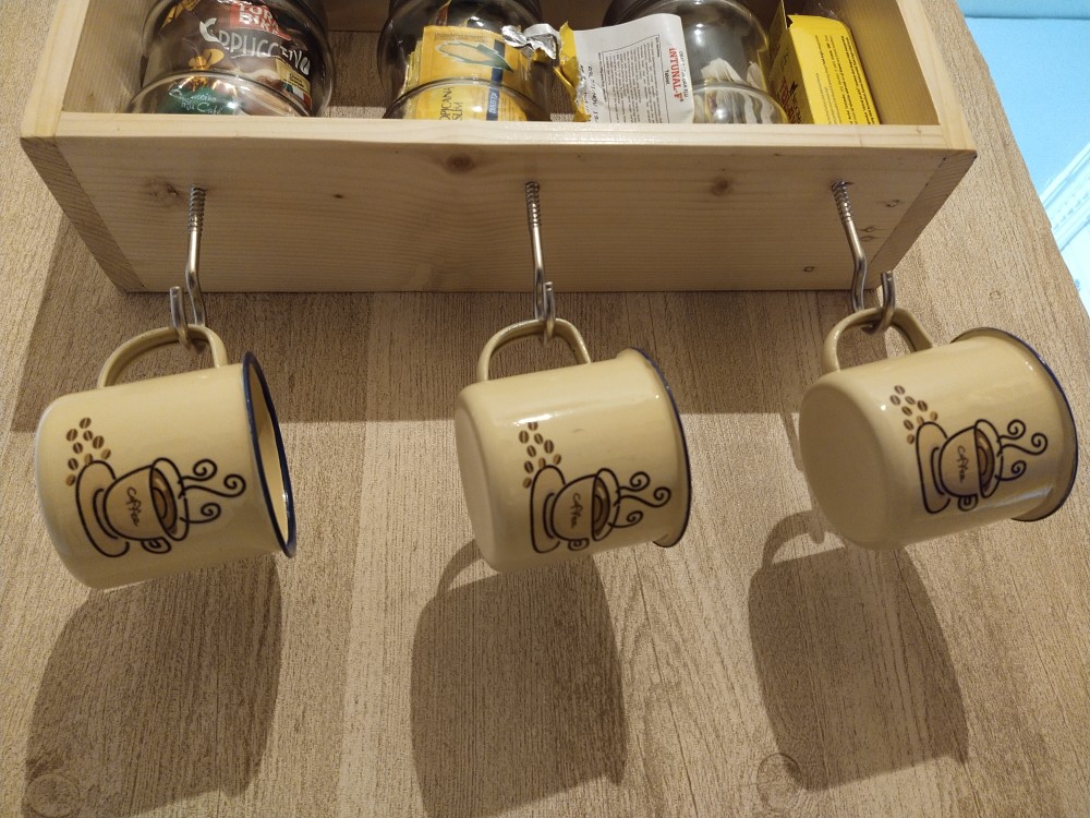 Gelas Enamel / Blek / Seng / Kaleng Jadul Mungil souvenir / Bergambar Satu Sisi