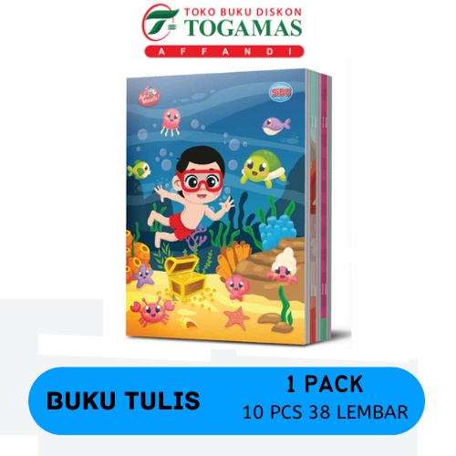 

BUKU TULIS 38 SINAR DUNIA ( PAK ) | REGULAR