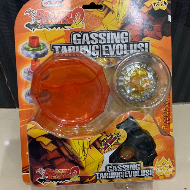 MAINAN ANAK GASING TARUNG EVOLUSI DRAGON WARRIOR 2 TERJAMIN MURAH