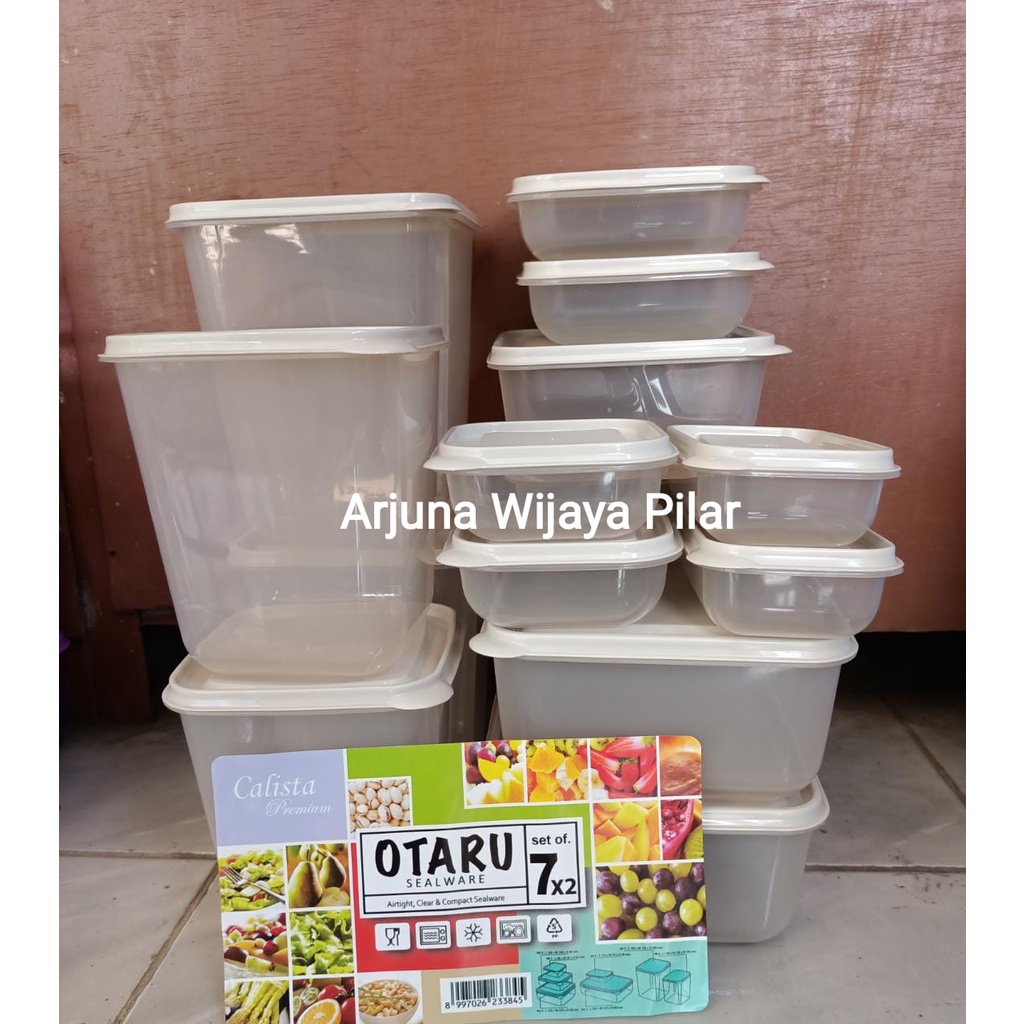 TOPLES OTARU set of 14Pcs, Calista BPA FREE +kerdus &amp; Bubblewrap