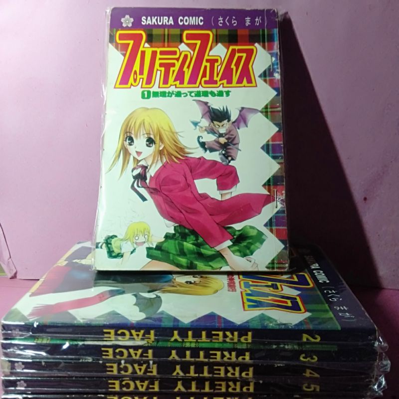Komik Dewasa Langka Pretty Face Vol. 1-6 Kolpri Set (Genre : Comedy Ecchi)