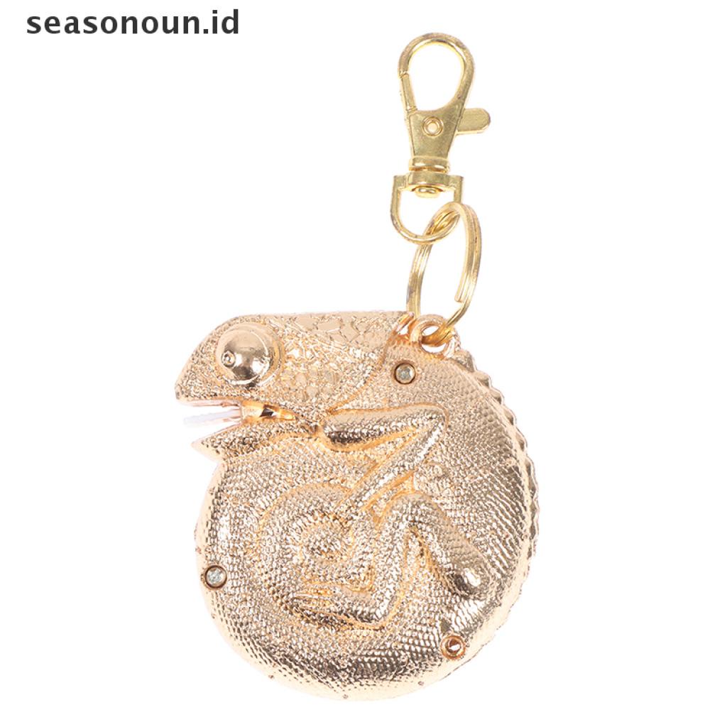 【seasonoun】 1pc Chameleon-tape Measure Brass Tape Measure Animal Foot Metric Tape Tool ID