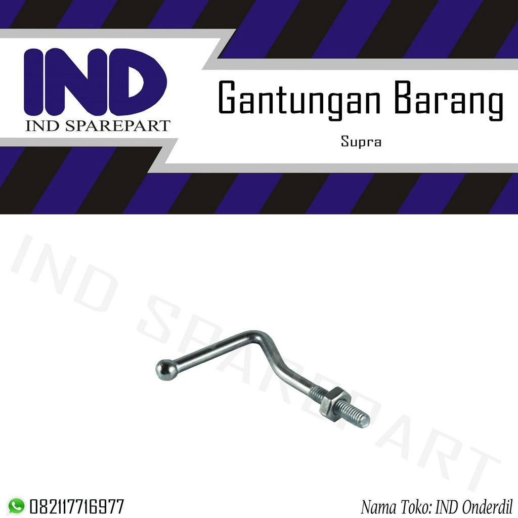 [Checkout Rp100]Gantungan Barang Motor Astrea Grand/Supra X-125-Fit-New/Revo-Absolute/Blade