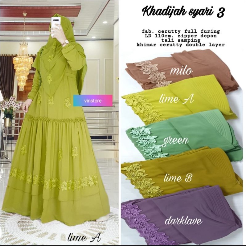 KHADIJAH SYARI 3 VINSTORE