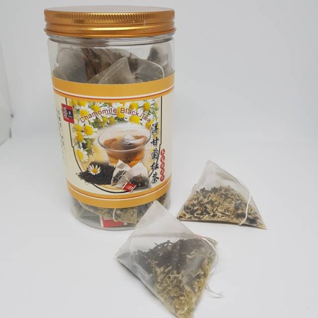 

TEH Premium - CHAMOMILE BLACK TEA (isi 20)
