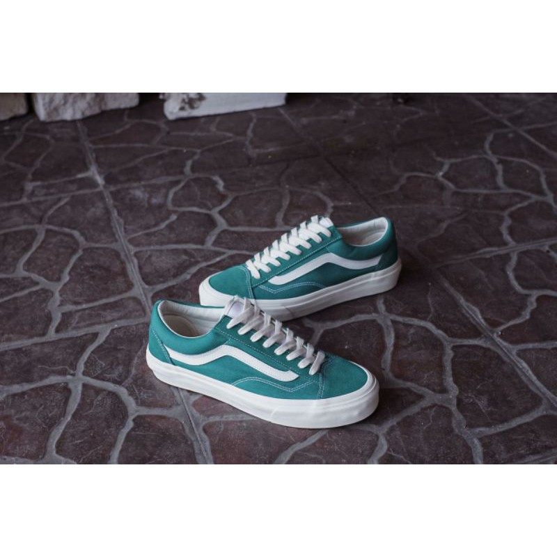 vans style 36 retro sport cadmium green