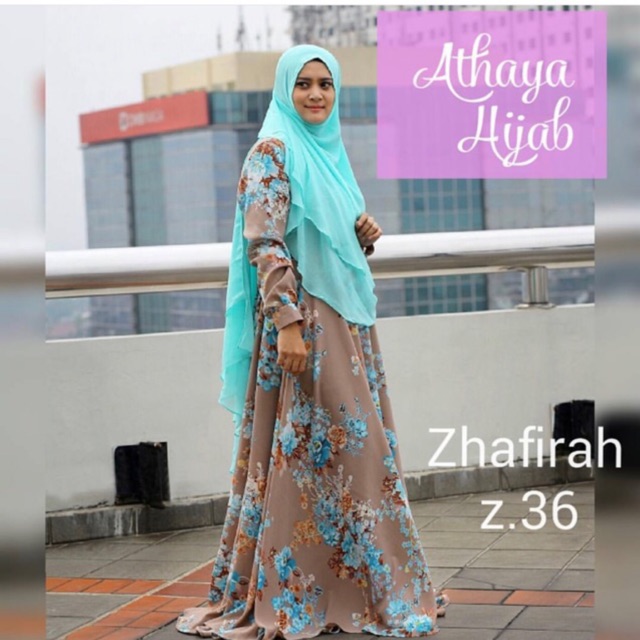 Preloved dress athaya hijab