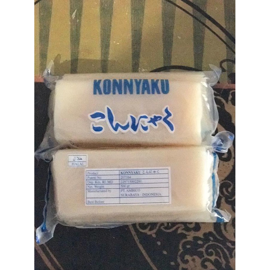 

Konnyaku Block Shirataki