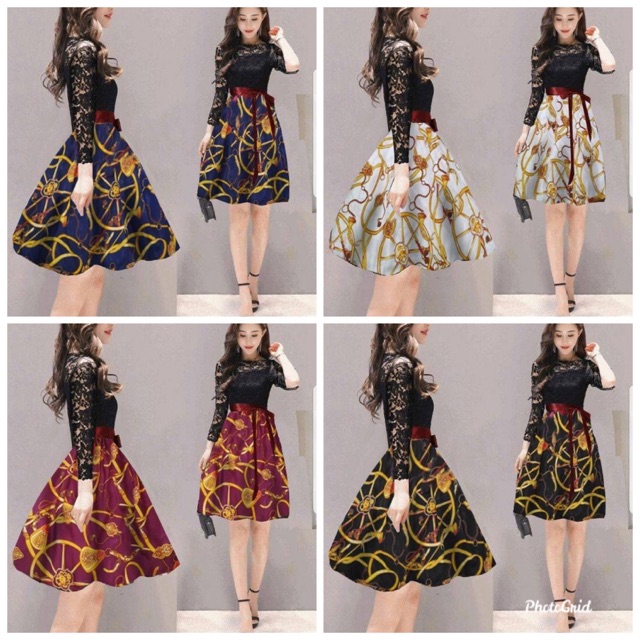 ZR Dress liken / Dress wanita murah / Dress wanita natal