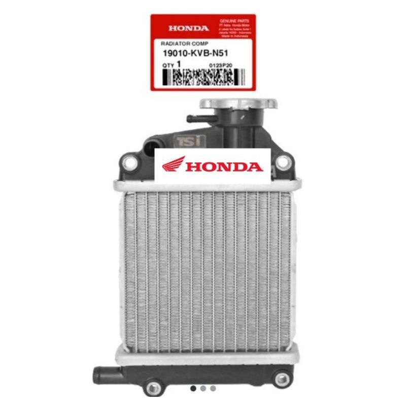19010-KVB-N51 radiator vario CW lama techno karbu asli