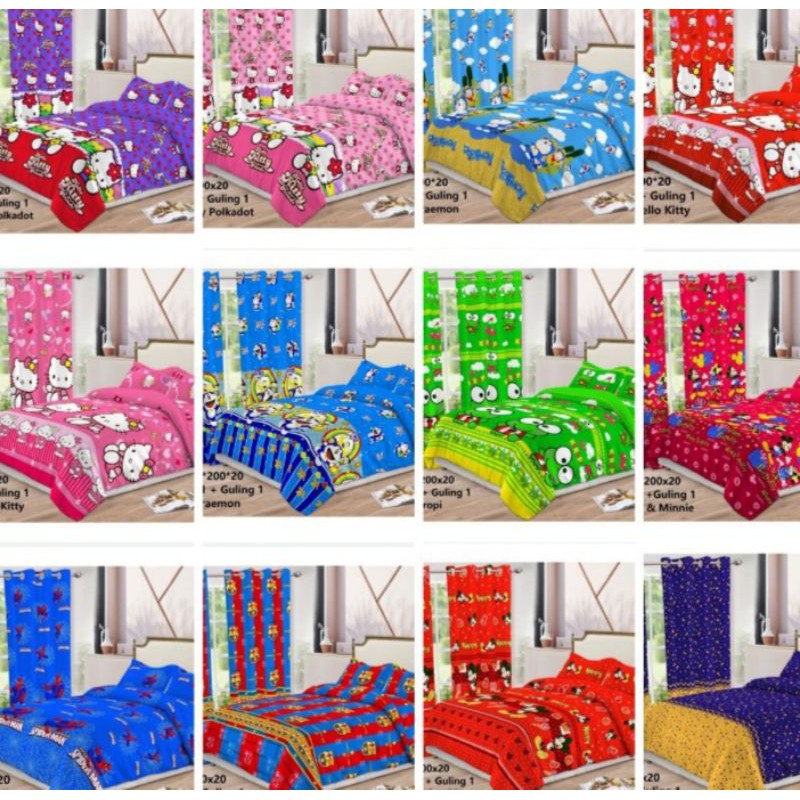 sprei no 1 180 x200 karakter lucu