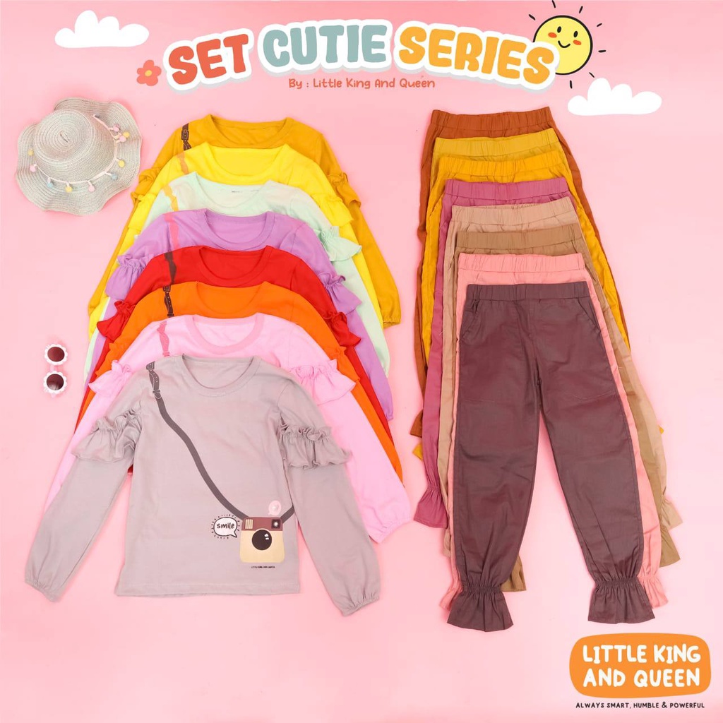 Setetelan anak Cutie Series by Little King &amp; Queen