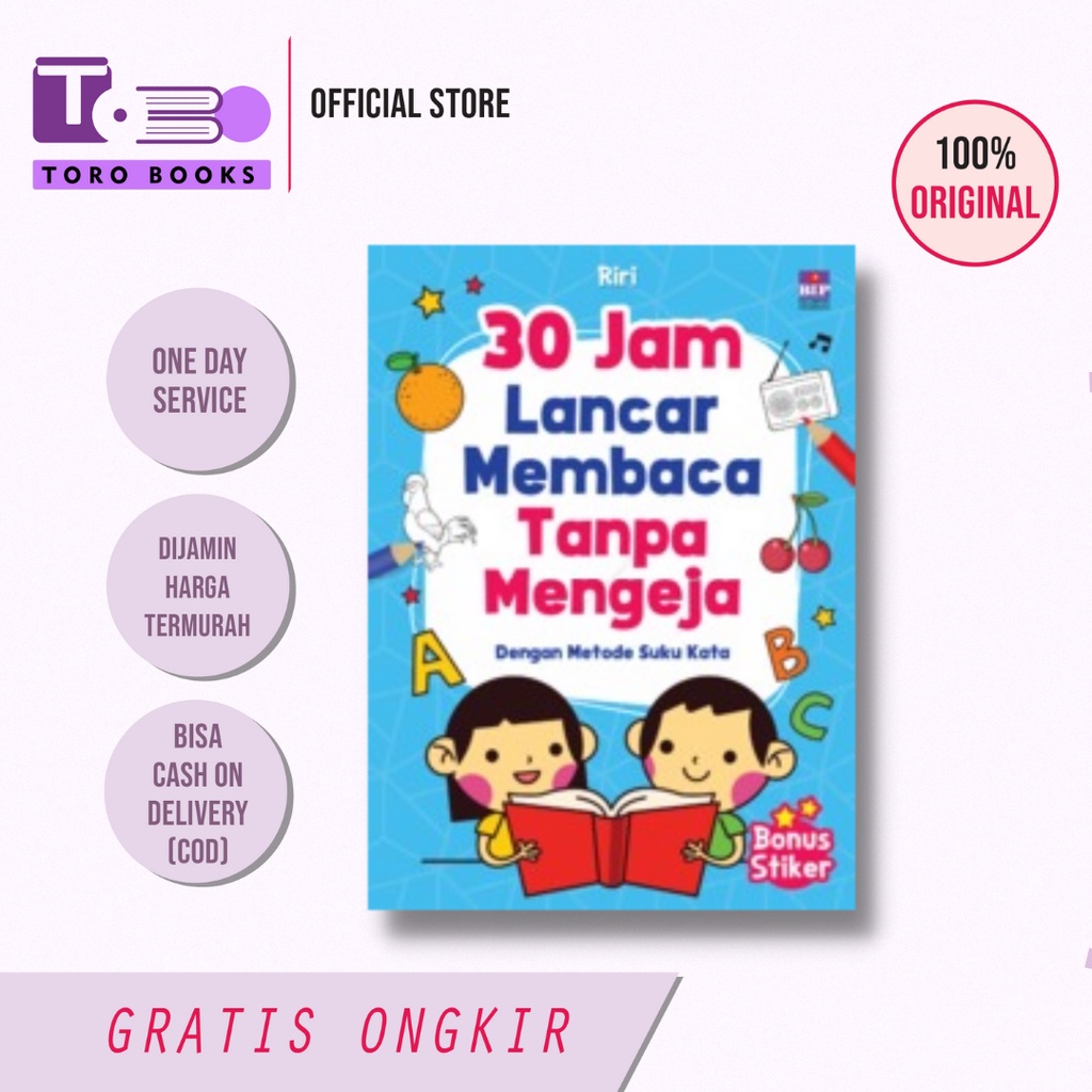 30 Jam Lancar Membaca Tanpa Mengeja