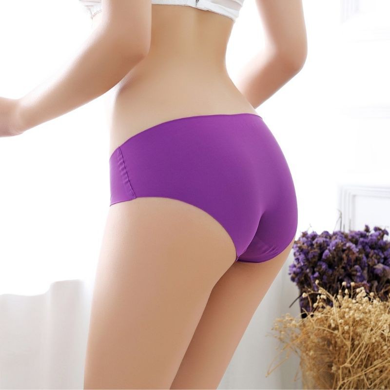 Celana Dalam Seamless Wanita Celana Dalam Wanita Tanpa Jahitan Silk Women Panties