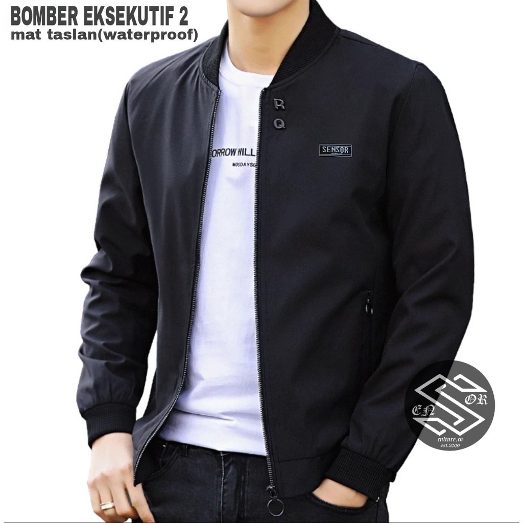 JAKET BOMBE EKSEKUTIF / JAKET BOMBER PRIA ORIGINAL / JAKET BOMBER SR ORIGINAL