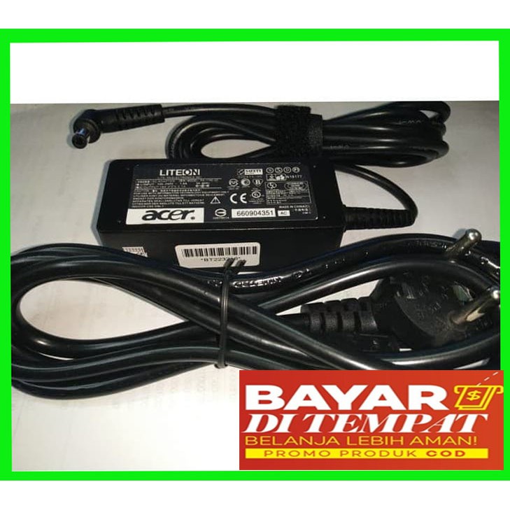 Adaptor Charger acer One Z1401 Z1402 (19volt 2.1a)