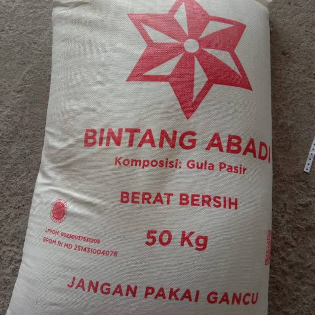 

Gula Bintang Abadi 50Kg