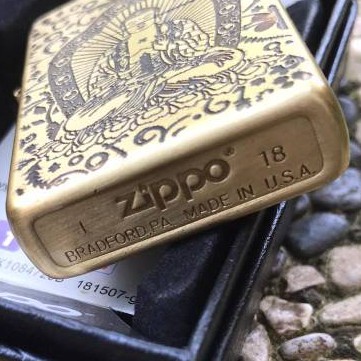 Zippo Grafir Motif BUDHA Zippo Kwalitas Premium Zippo unik