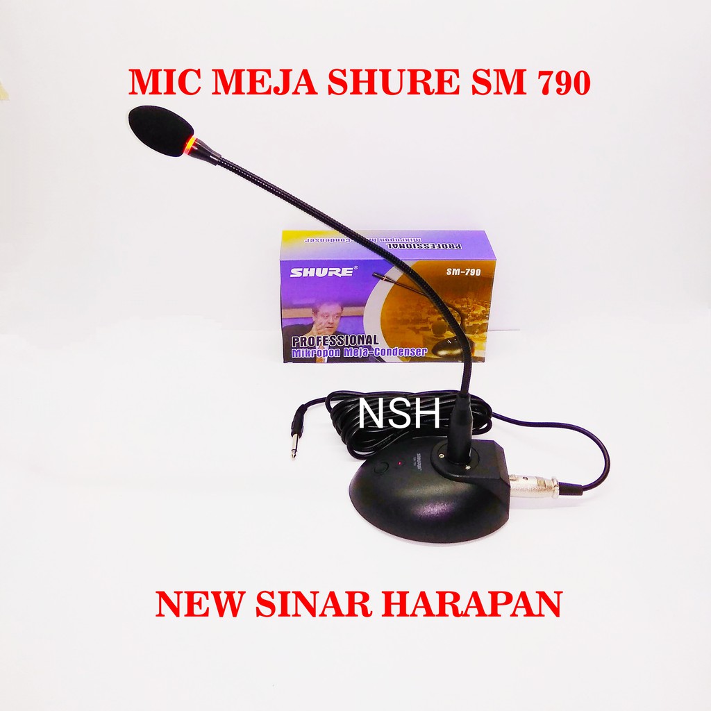 Mic Meja Shure SM 790 / Mic Podium Shure SM 790/