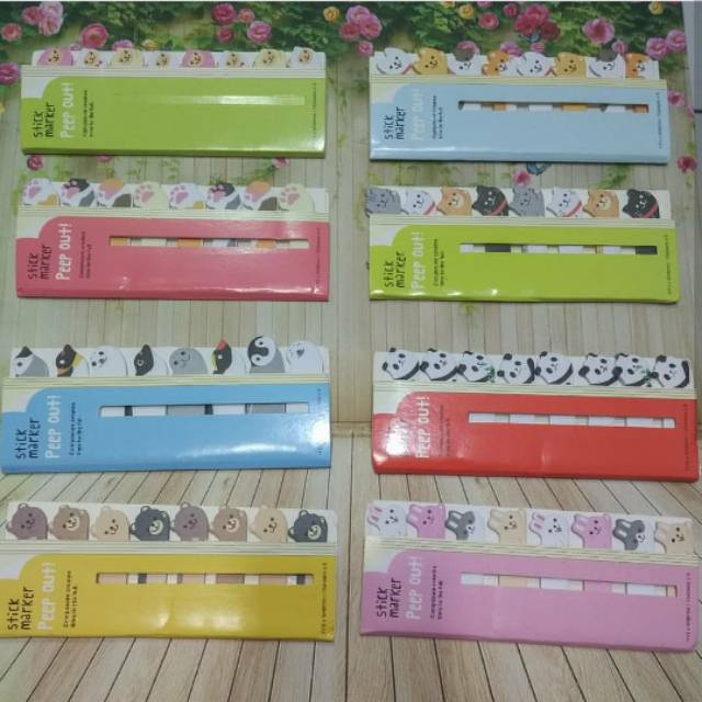 

sticky marker catatn tempel