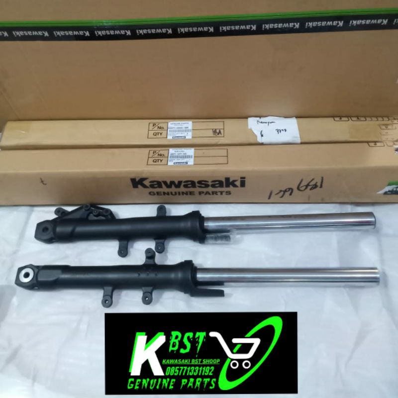 SHOCK DEPAN KANAN KIRI NINJA RR MONO ORIGINAL KAWASAKI
