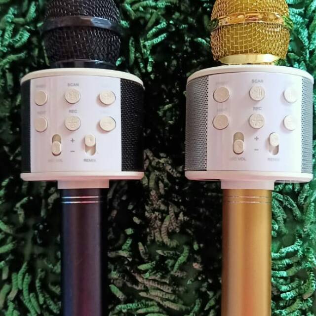 Mic bluetooth/portable bluetooth wireless microphone speaker