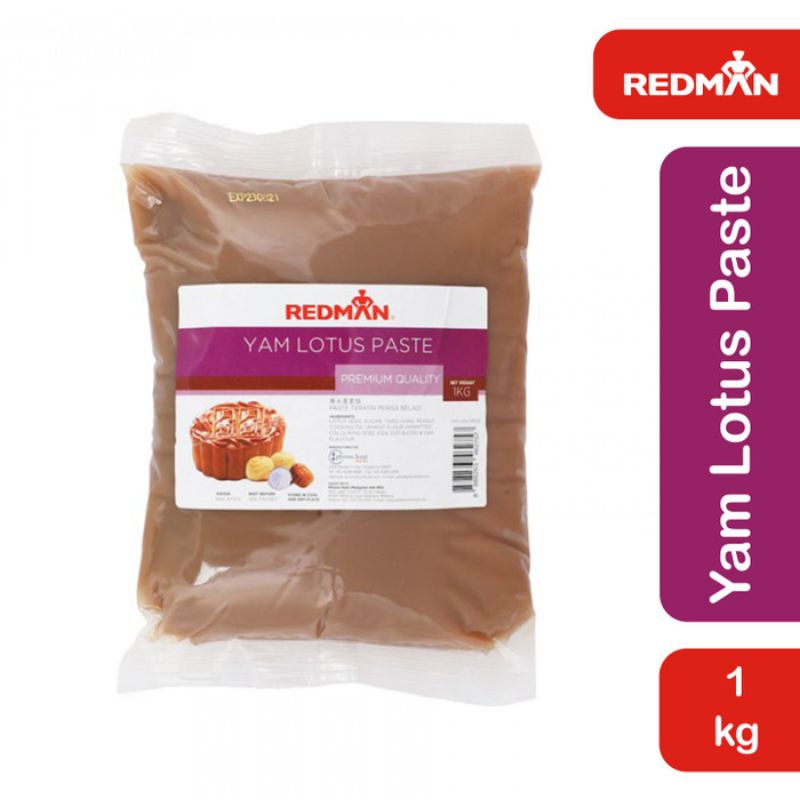 

Redman Yam Lotus Paste 1Kg Pasta Isian Filling Mooncake