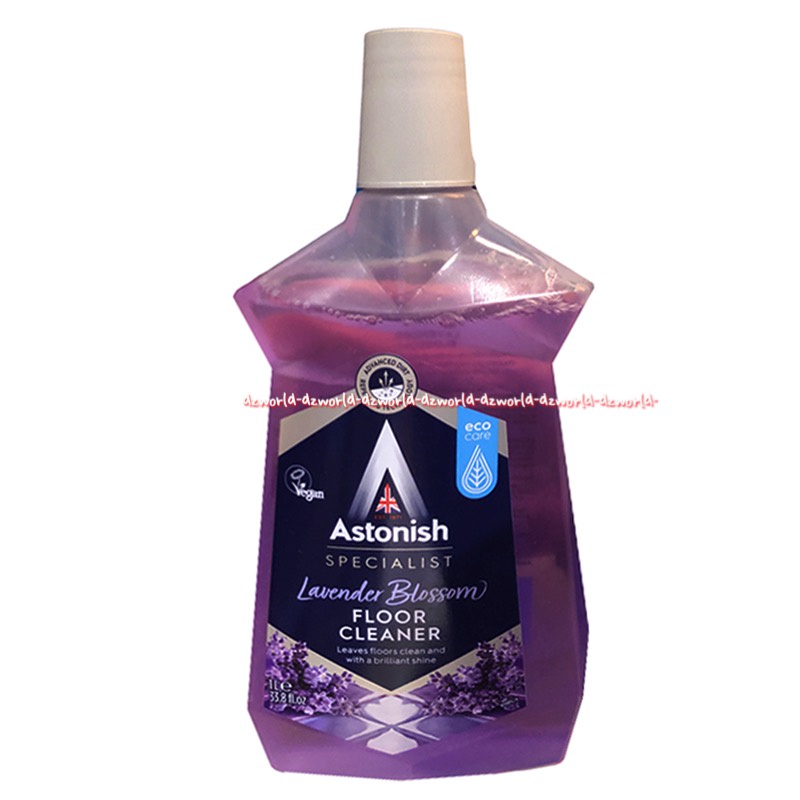 Astonish Floor Cleaner Lavender Blossom 1L Cairan Pembersih Lantai Ungu Purple Astonih Lafender Floors Cleanser