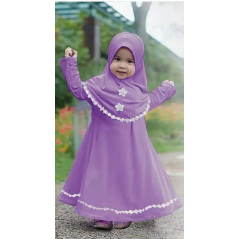 GAMIS ANAK RENDA BUNGA | GAMIS ANAK PEREMPUAN