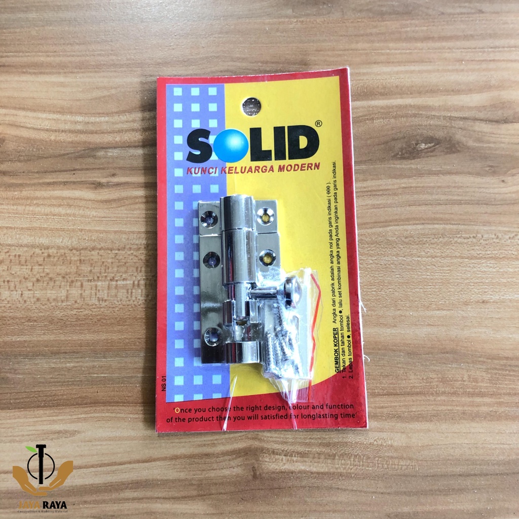 GRENDEL JENDELA / KUNCI JENDELA SOLID 627 2 INCH