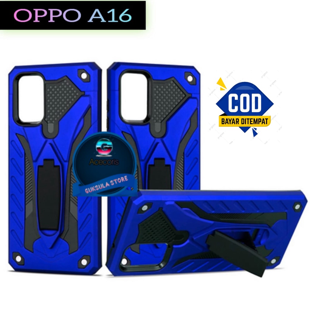 FOR ( OPPO A16 2021 ) Casing/Hardcase Phantom Robot Kick Standing