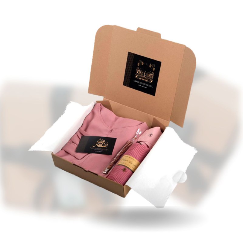 HAMPERS GAMIS LEBARAN / GIFT BOX BIRTHDAY CEWEK / HAMPERS HIJAB CEWEK / HAMPERS DRESS KADO ULANG TAH