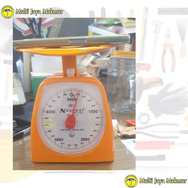 Timbangan Kue Dapur Kitchen Scale Analog Manual Kapasitas 5 KG