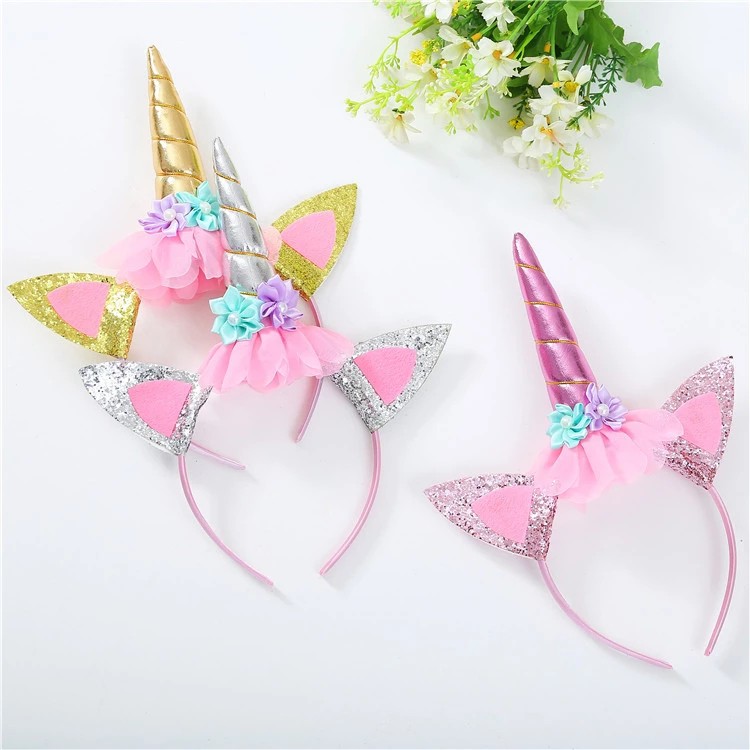 Imported Bando Unicorn Warna Warni Tanduk Kuda Poni