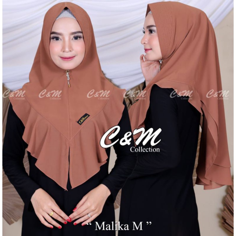 khimar malika mini ceruty bebydoll pad antem-3