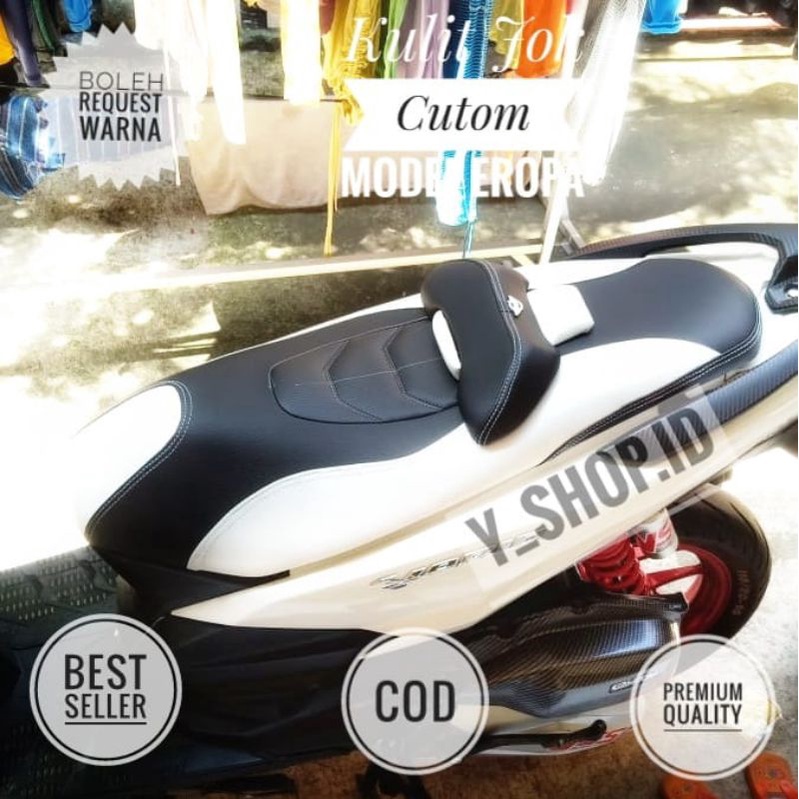 Sarung Cover Jok Vario New 160 150 Led Karbu Fi 125 110 Variasi Model Eropa Bahan MBtech