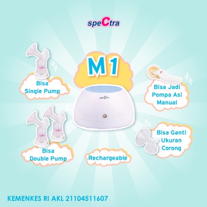 Pompa ASI Elektrik Spectra M1 - Electric Breast pump