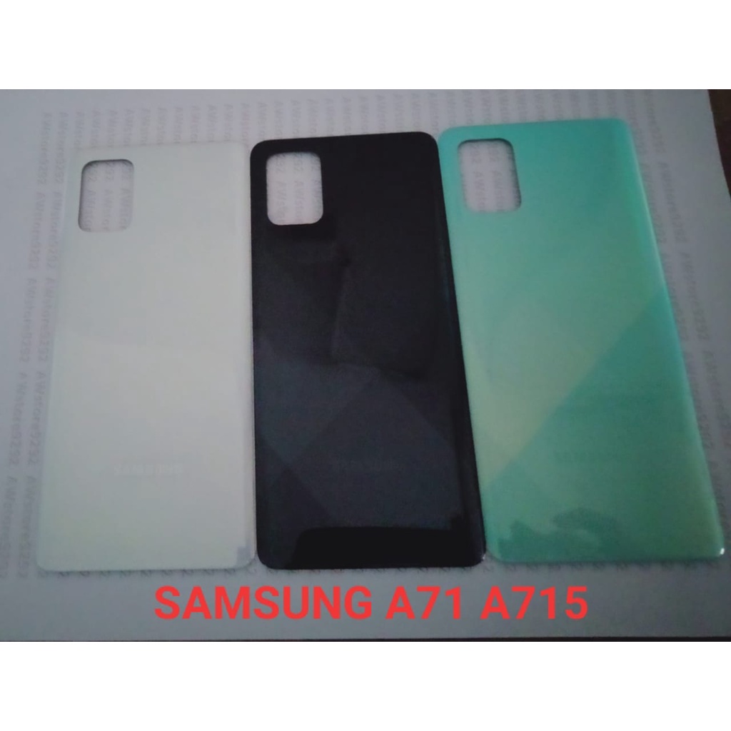 BACKDOOR back door SAMSUNG A71 A715 / Tutup Belakang Baterai / Tutup Casing Samsung A 71 A 715