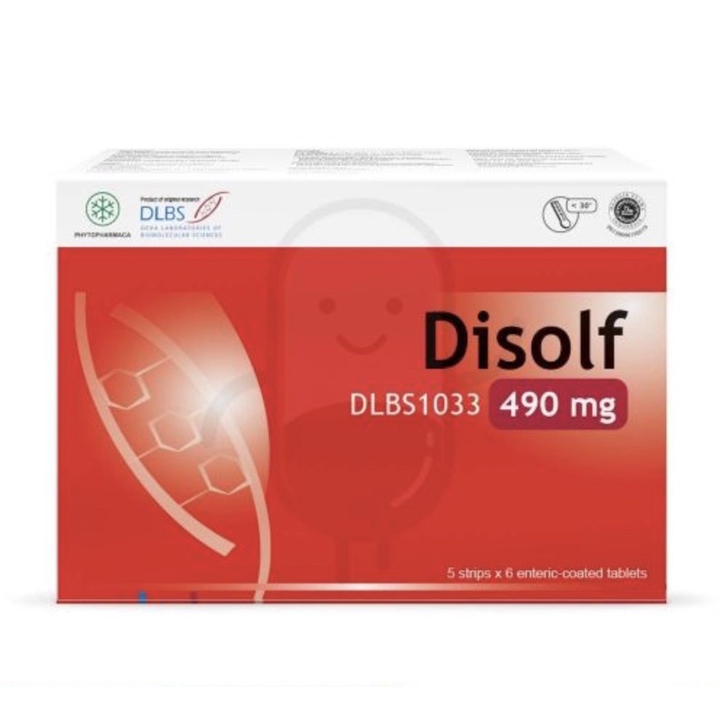 Disolf box 30 tablet ( memperlancar sirkulasi darah )