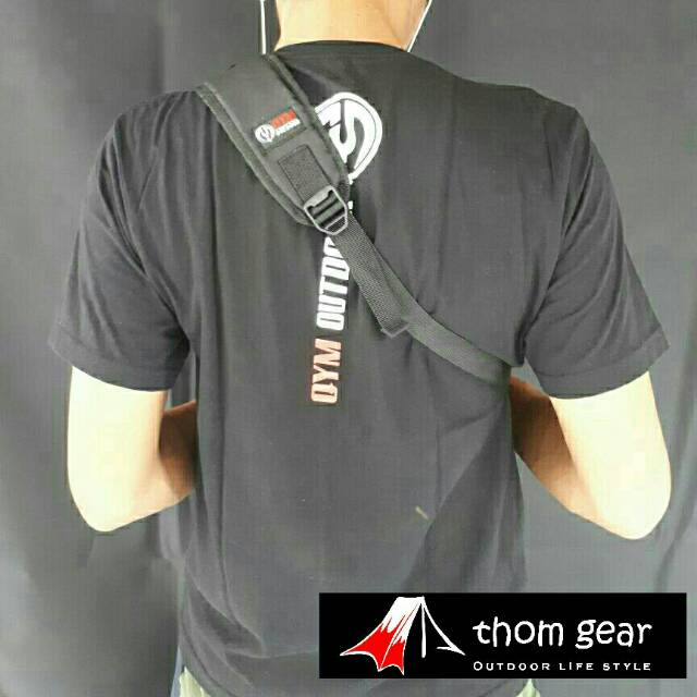 Thomgear Sling Bag Qym Outdoor Tas Outdoor Terbaru Tas Slempang Dada Punggung Satu Slempang