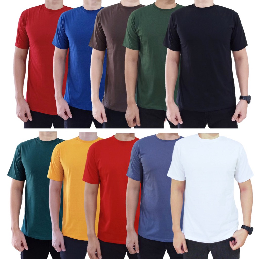 Kaos Polos Warna Abu Muda Lengan Pendek Cotton Combed 24s Kaos Polos Pria Wanita S M