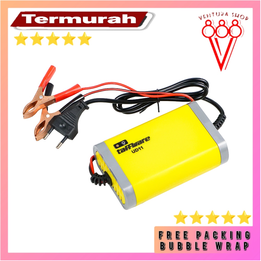 Charger Aki Mobil Motor Lead Acid 12V 2A - UD11