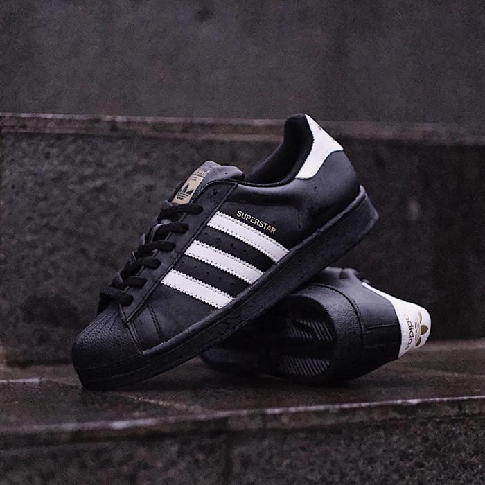 Adidas superstar foundation pack original " Black White "