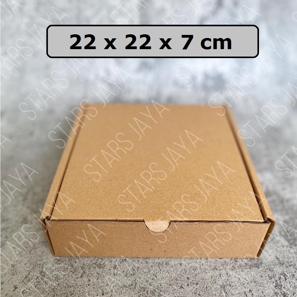 

Box die cut polos 22 x 22 x 7, Box Cake Kue, Kotak Packaging, Kardus, Box Pizza, Dus Kue, Eflute