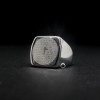 Cincin Pria Wanita Titanium Doa Bapak Kami Emas Silver Anti Karat